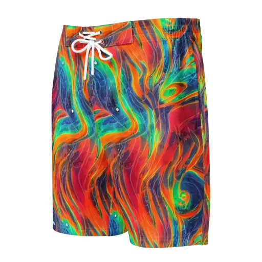 Aurora Torrent on a Men's Board Shorts