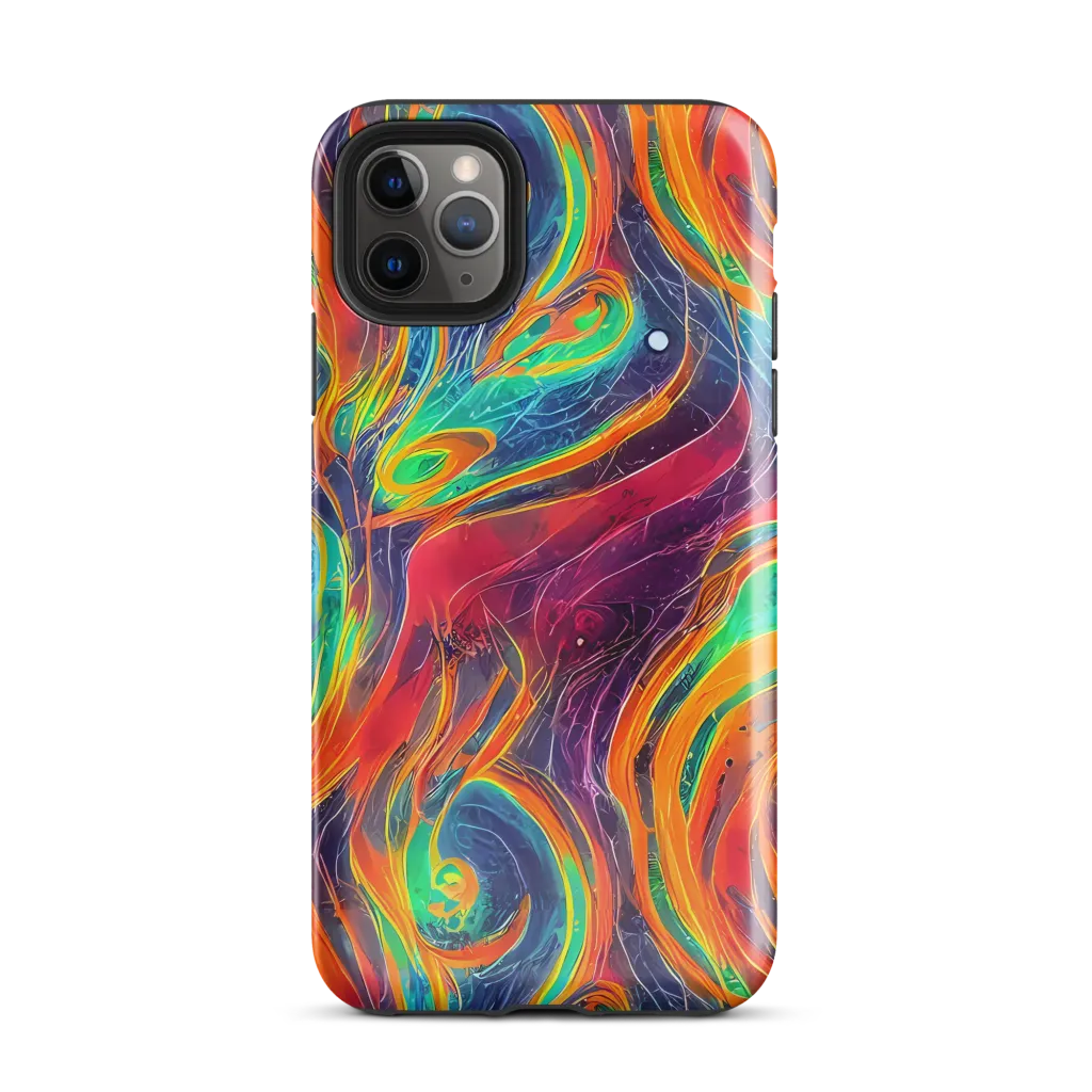 Aurora Torrent on Tough Case for iPhone® — Front