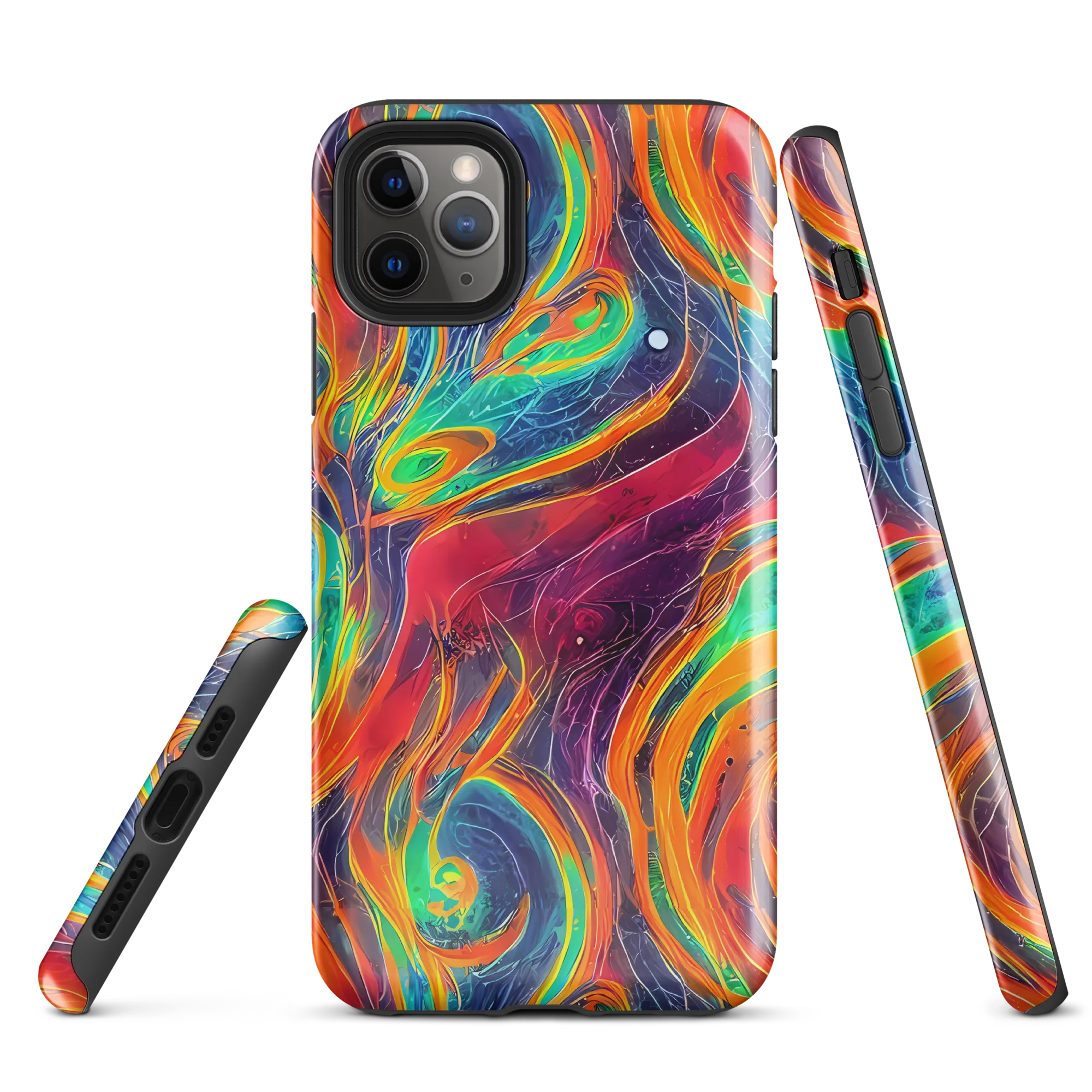 Aurora Torrent on Tough Case for iPhone® — Front