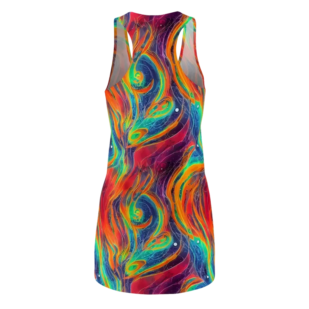 Aurora Torrent on Racerback Dress — Back