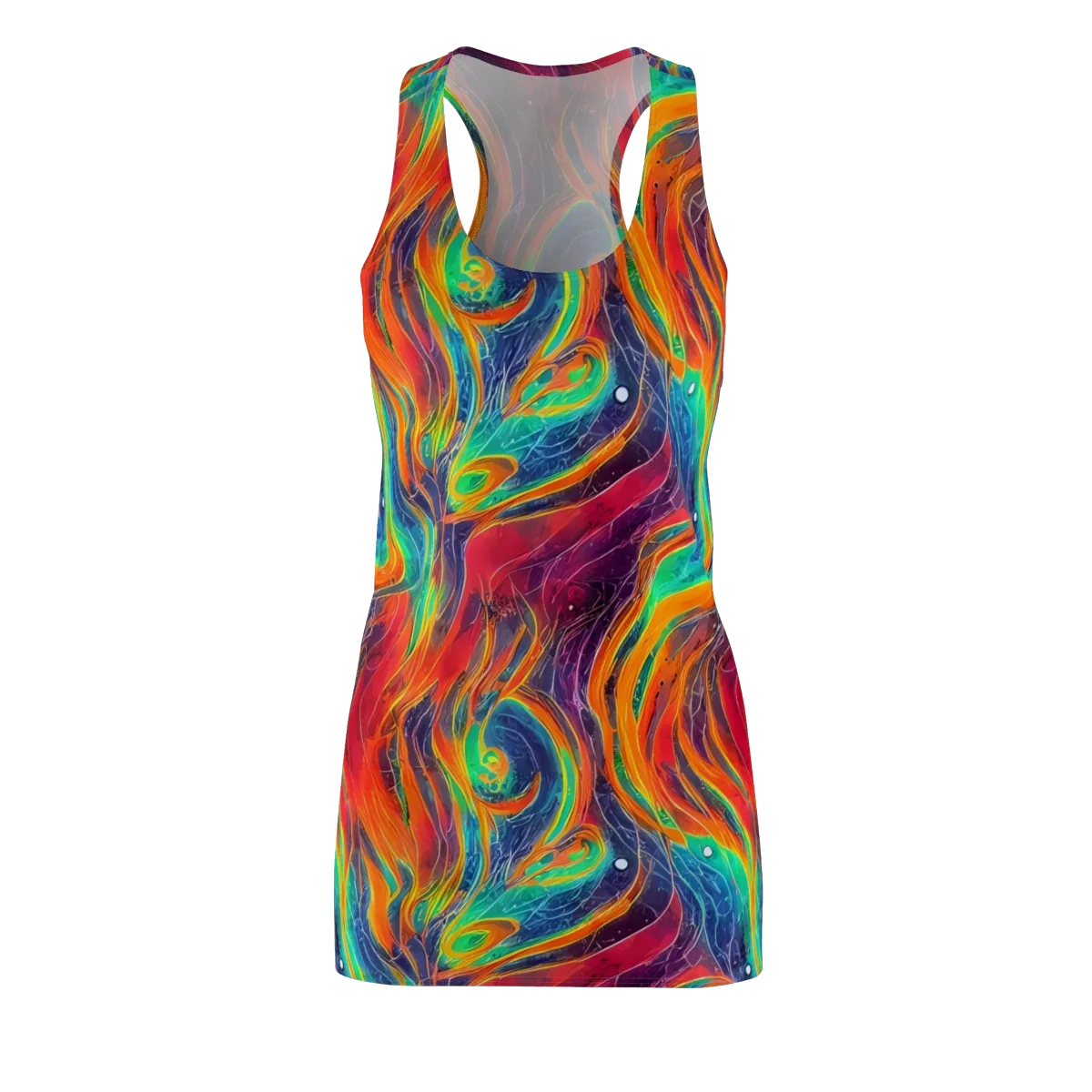Aurora Torrent on Racerback Dress — Front