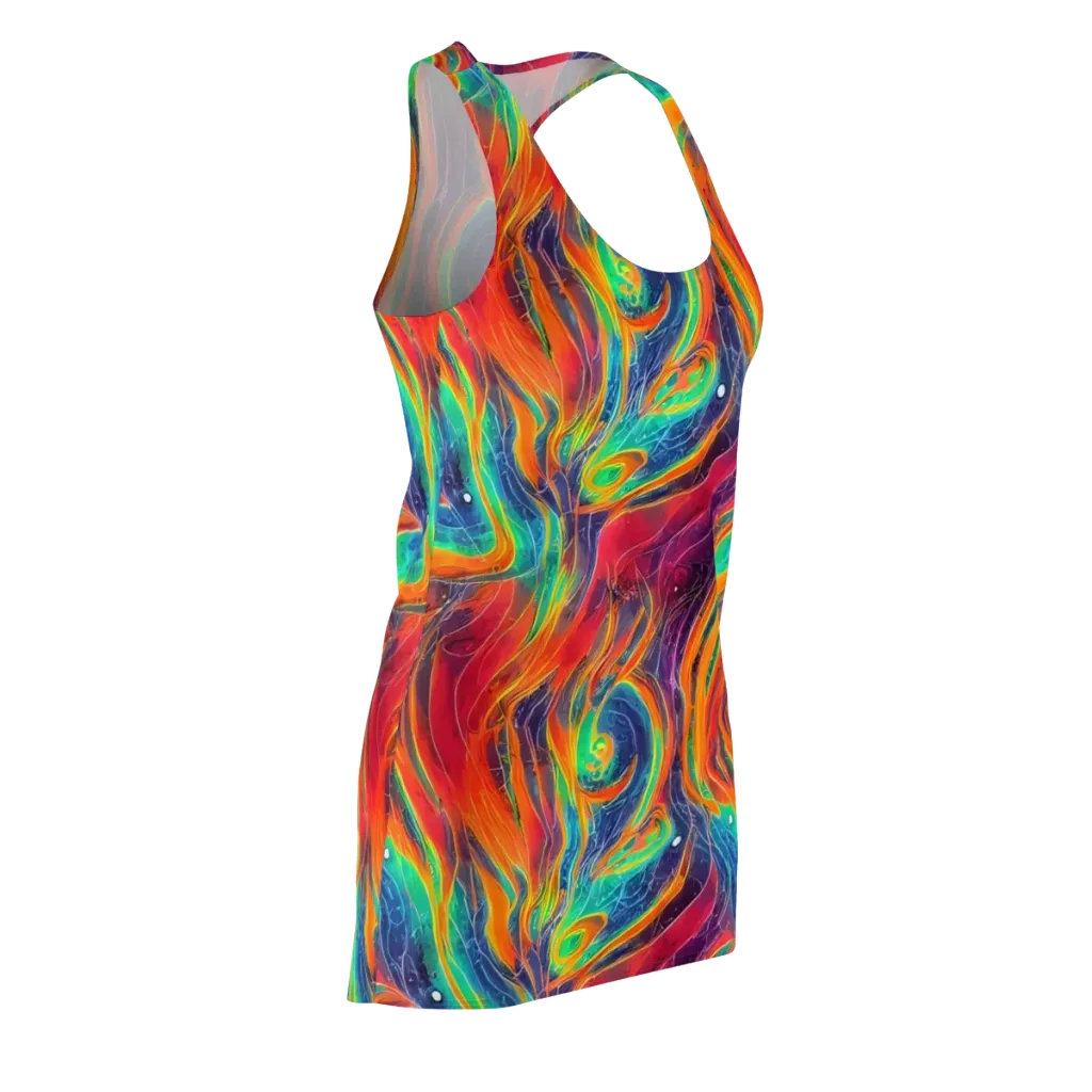Aurora Torrent on Racerback Dress — Front Side