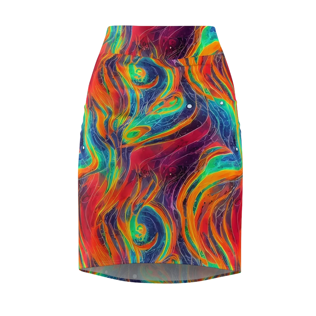 Aurora Torrent on Pencil Skirt — Front