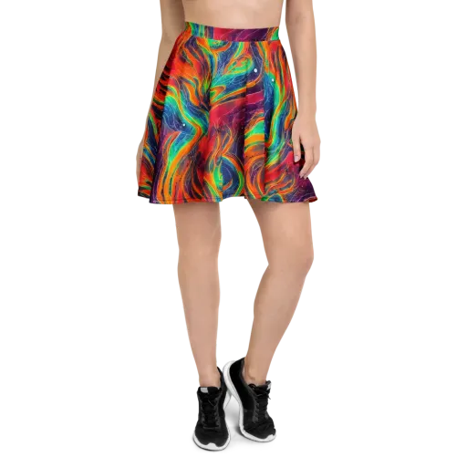 Aurora Torrent on a Skater Skirt