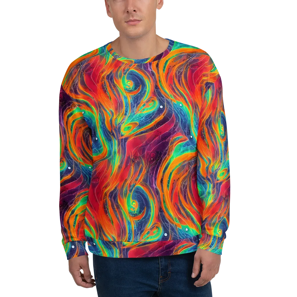 Aurora Torrent on Sweatshirt — Front