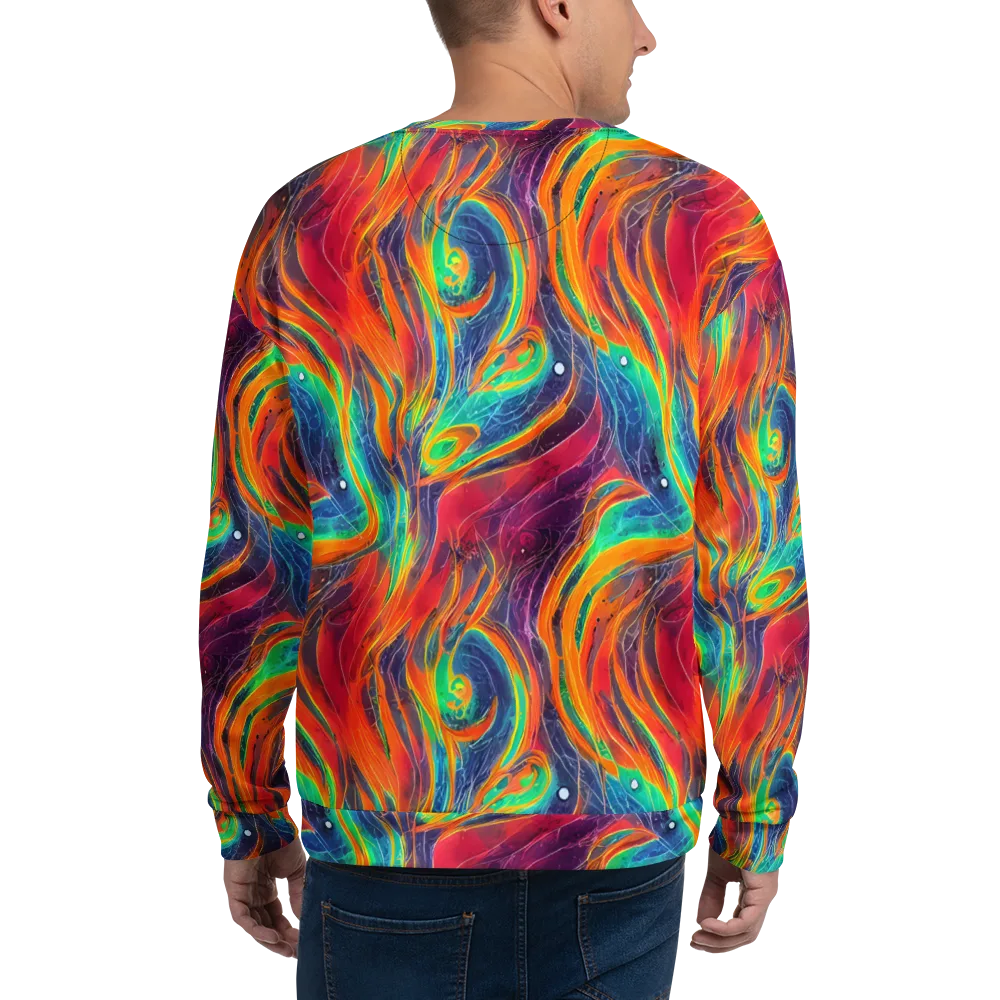 Aurora Torrent on Sweatshirt — Back