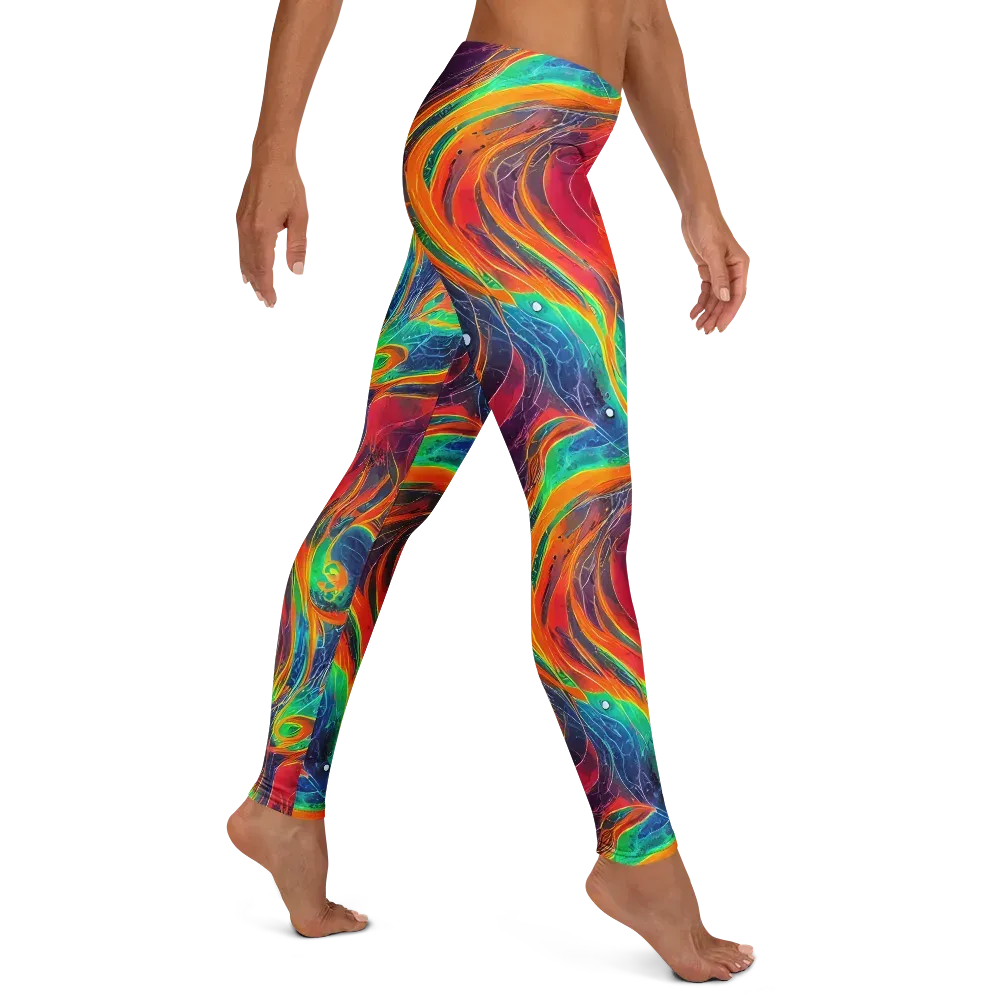 Aurora Torrent on Leggings — Right