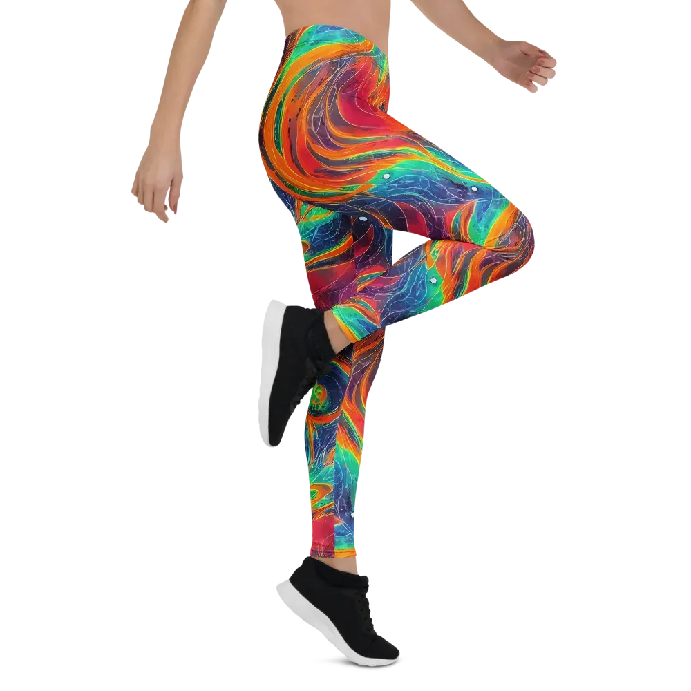Aurora Torrent on Leggings — Right