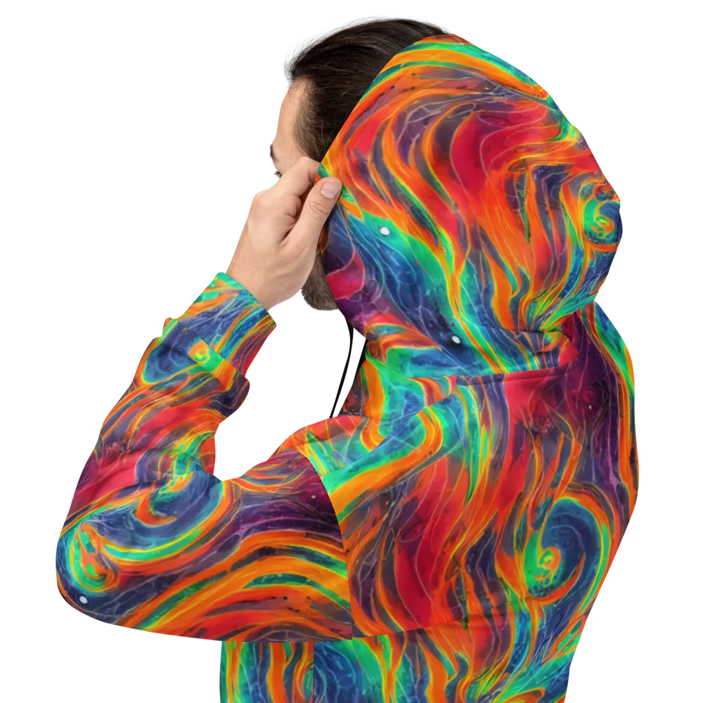Aurora Torrent on Hoodie — Back