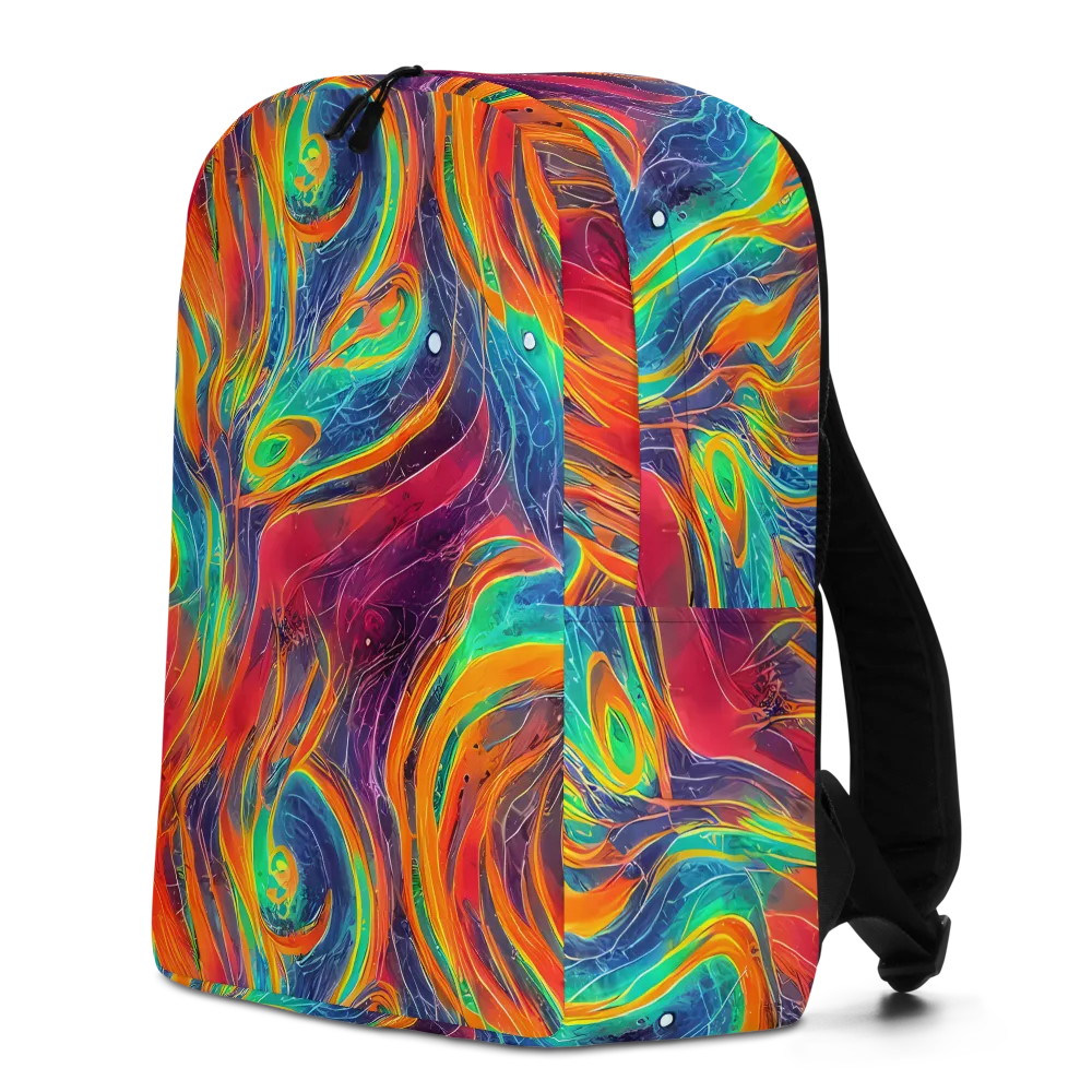 Aurora Torrent on Minimalist Backpack — Left