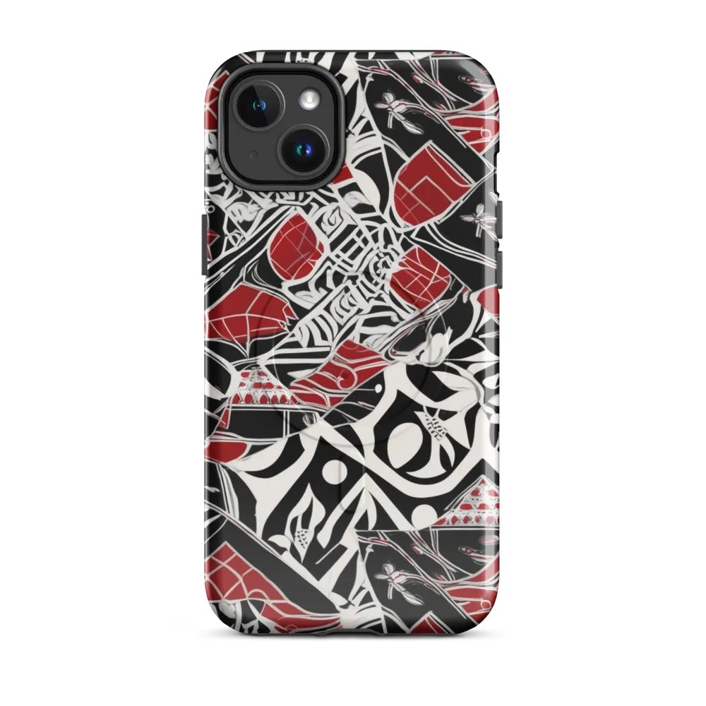 Crimson Rhapsody on MagSafe Tough Case for iPhone® — Front