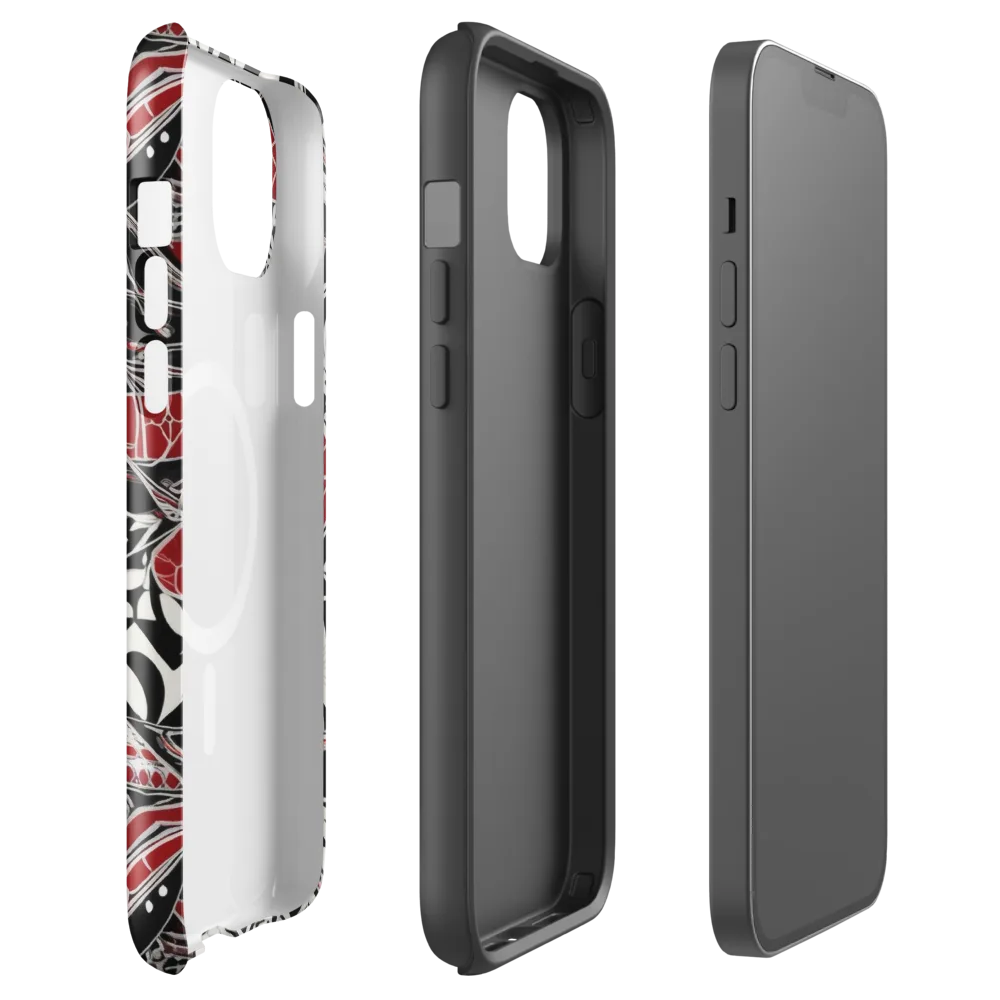 Crimson Rhapsody on MagSafe Tough Case for iPhone® — Front