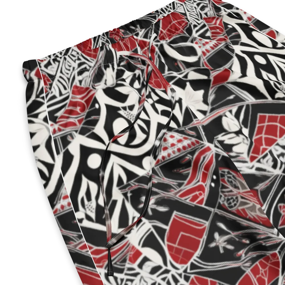 Crimson Rhapsody on Women's Pajama Pants — Product details