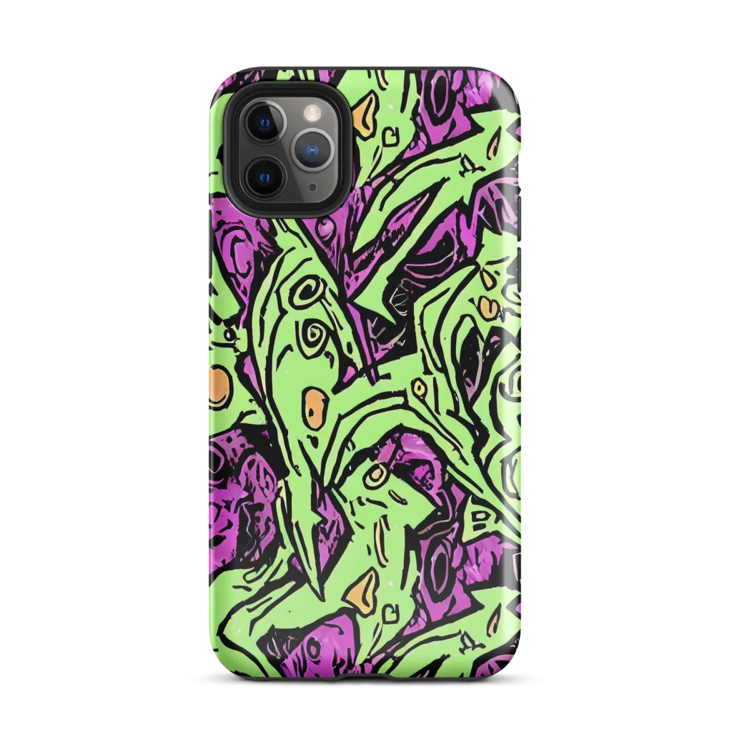Ink Frenzy on Tough Case for iPhone® — Front