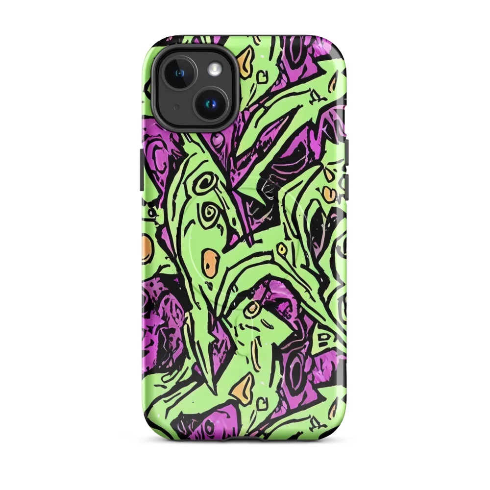 Ink Frenzy on MagSafe Tough Case for iPhone® — Front