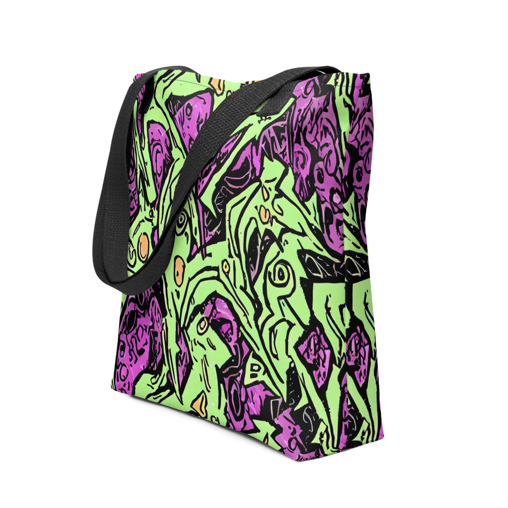 Ink Frenzy on Tote Bag — Front
