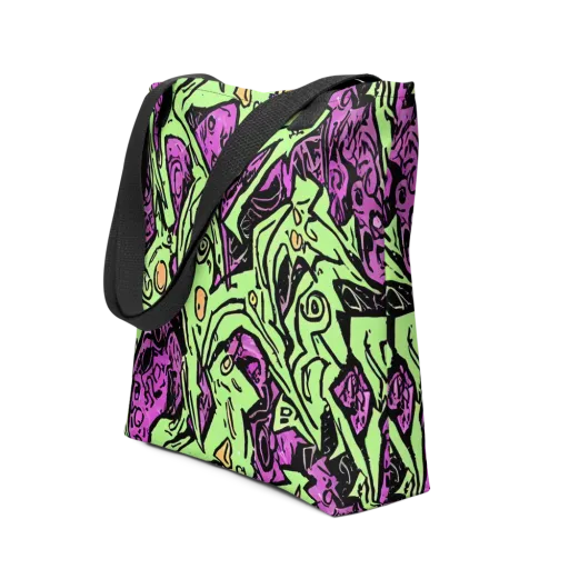Ink Frenzy on a Tote Bag