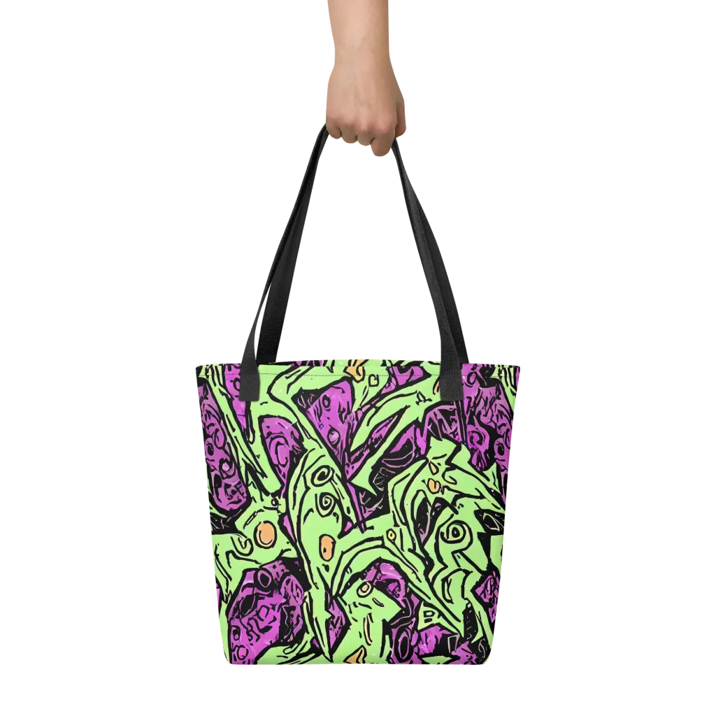 Ink Frenzy on Tote Bag — Front