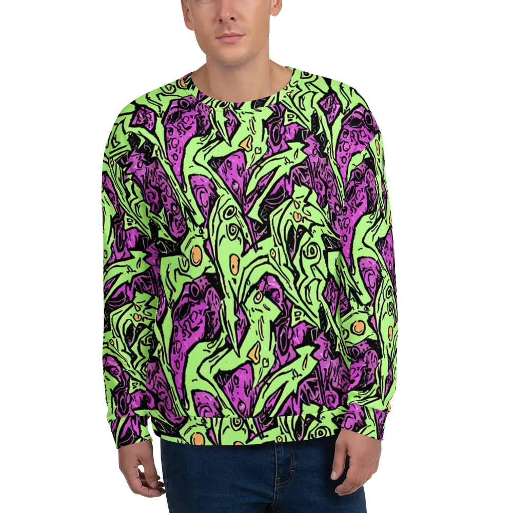 Ink Frenzy on Sweatshirt — Front