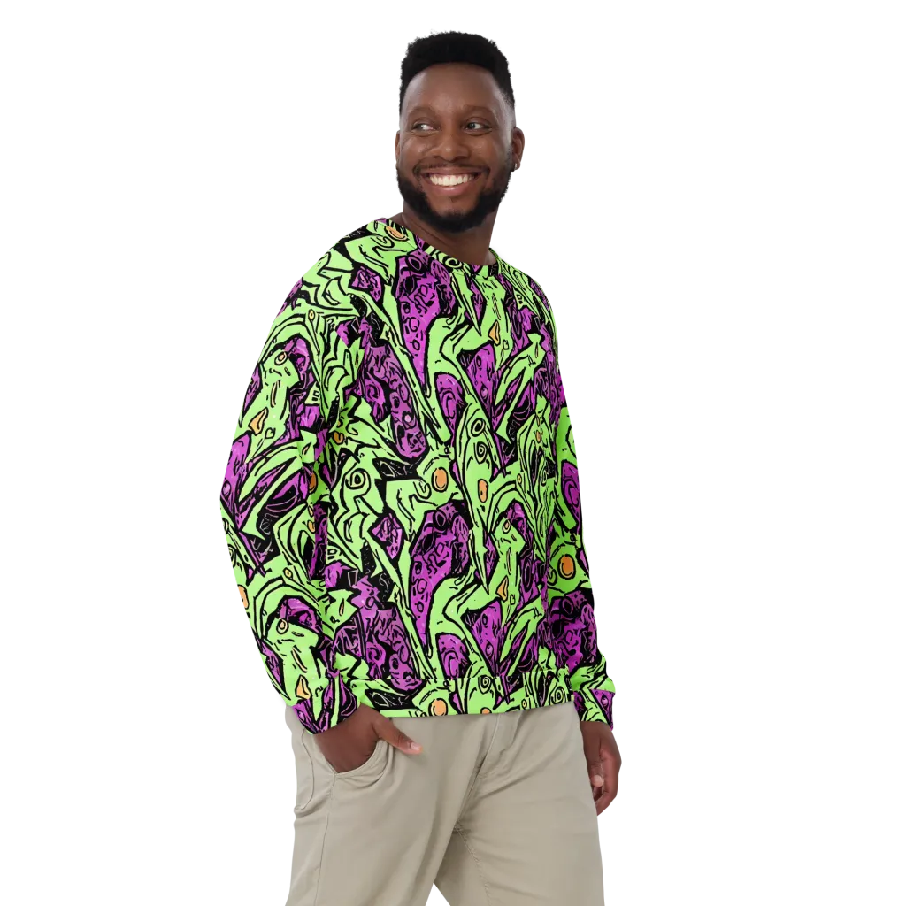 Ink Frenzy on Sweatshirt — Front