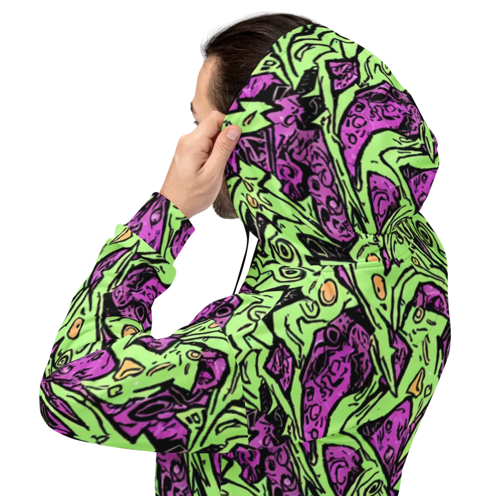Ink Frenzy on Hoodie — Back
