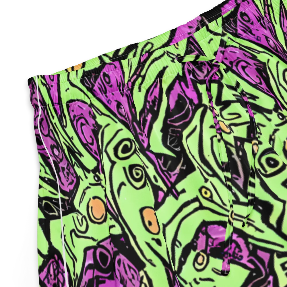 Ink Frenzy on Women's Pajama Shorts — Product details