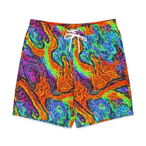 Citrus Abyss on a Men's Board Shorts