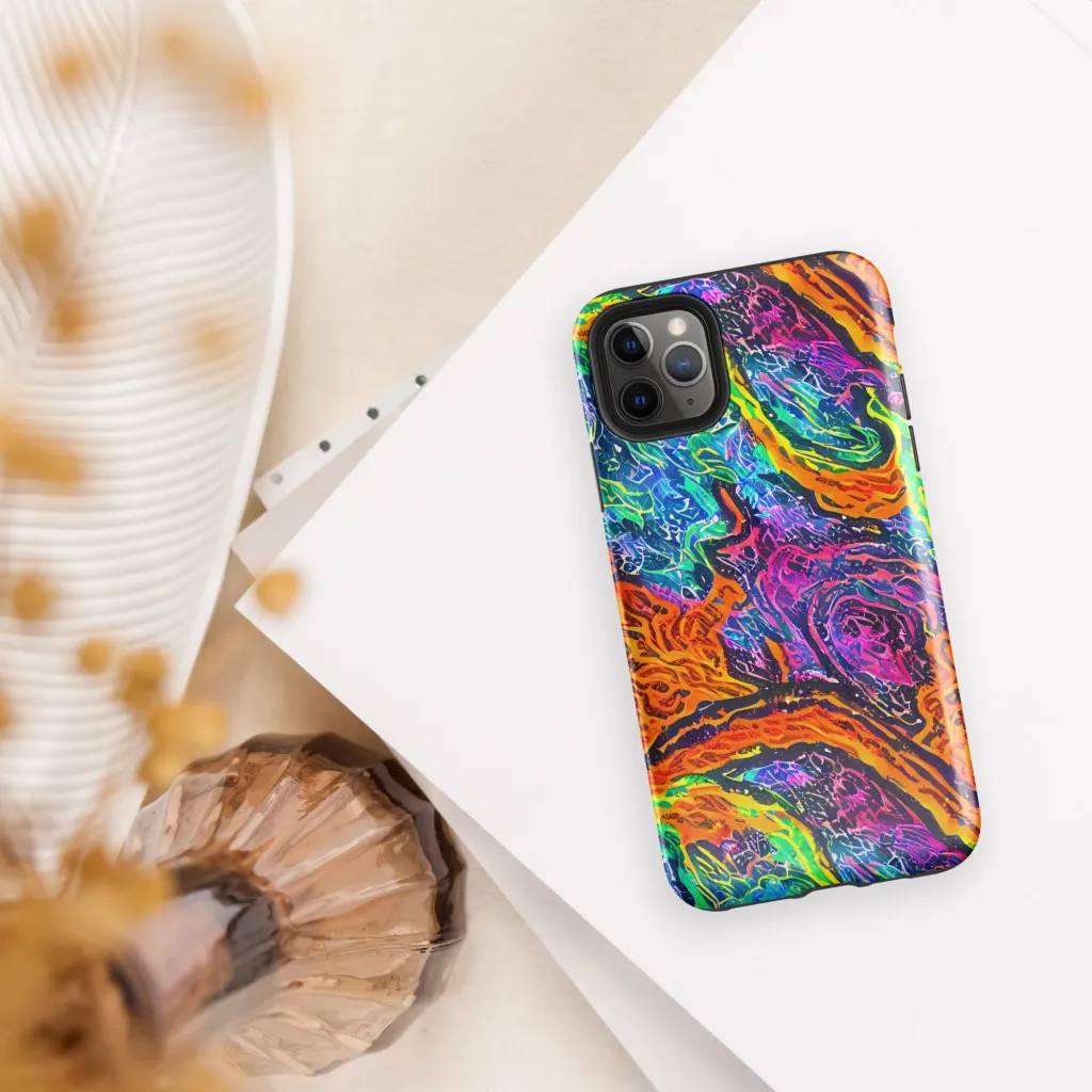Citrus Abyss on Tough Case for iPhone® — Front