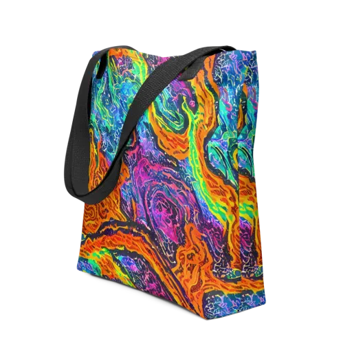 Citrus Abyss on a Tote Bag