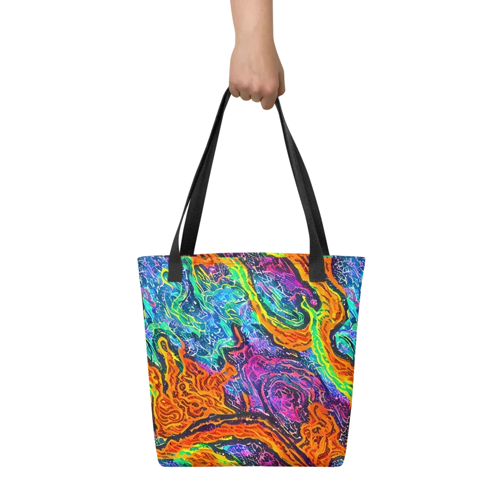 Citrus Abyss on Tote Bag — Front