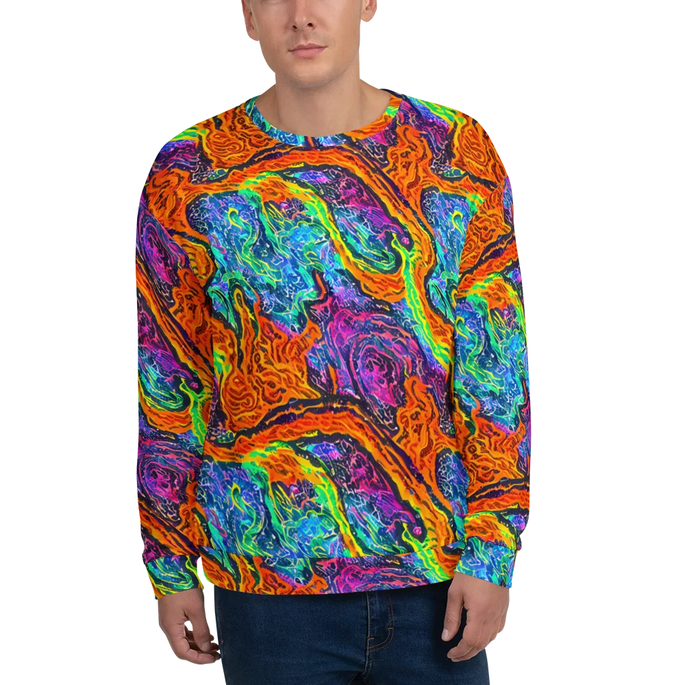 Citrus Abyss on Sweatshirt — Front