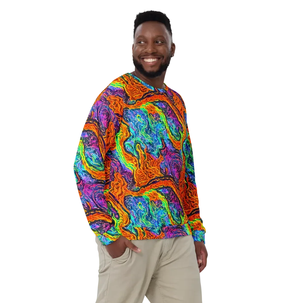 Citrus Abyss on Sweatshirt — Front