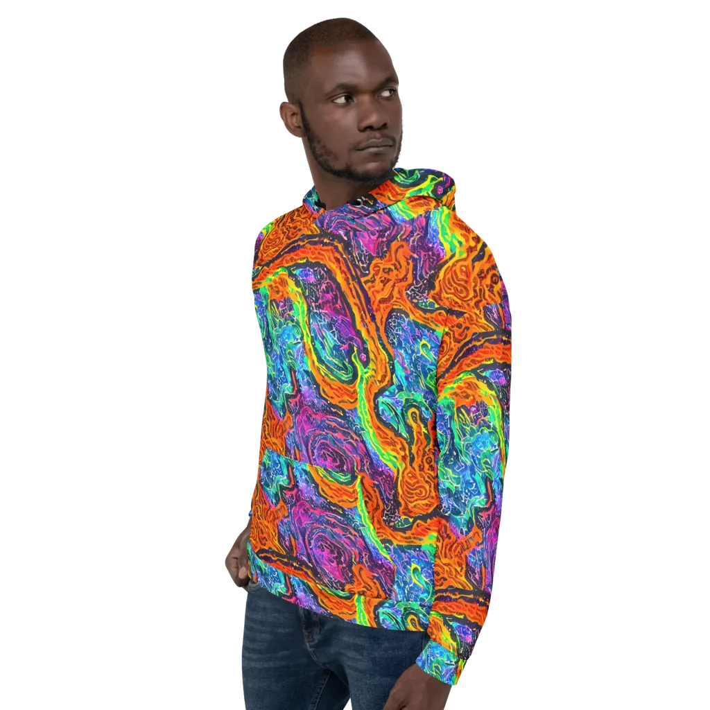 Citrus Abyss on Hoodie — Left