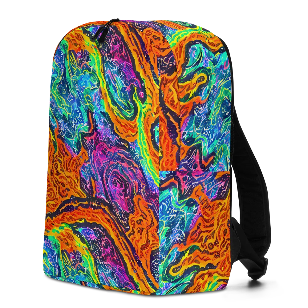 Citrus Abyss on Minimalist Backpack — Left