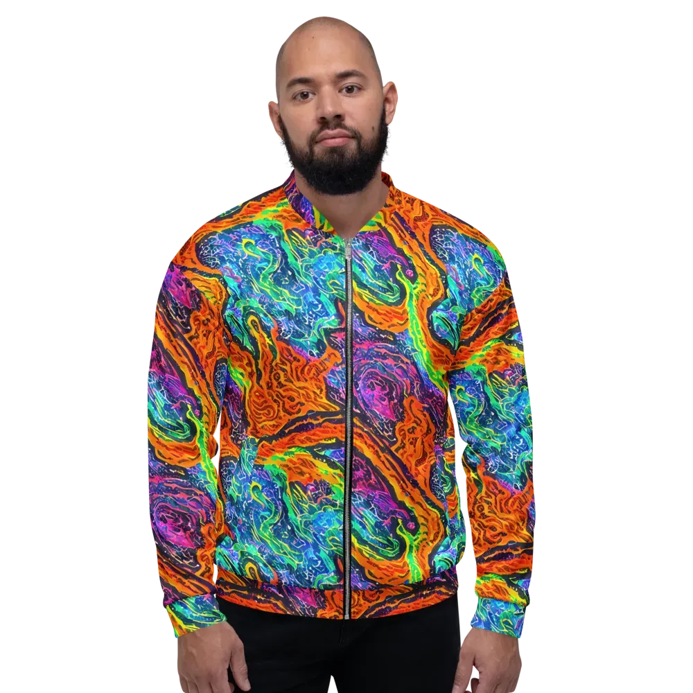 Citrus Abyss on Bomber Jacket — Front