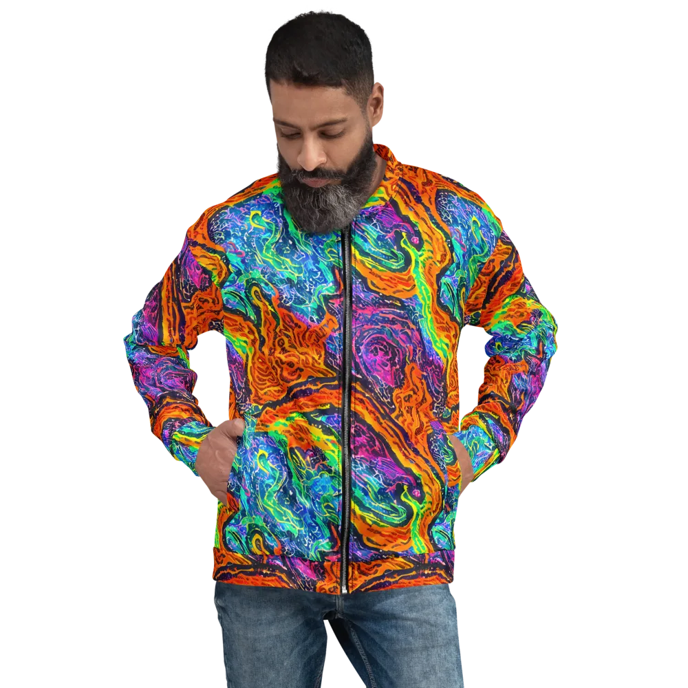 Citrus Abyss on Bomber Jacket — Front