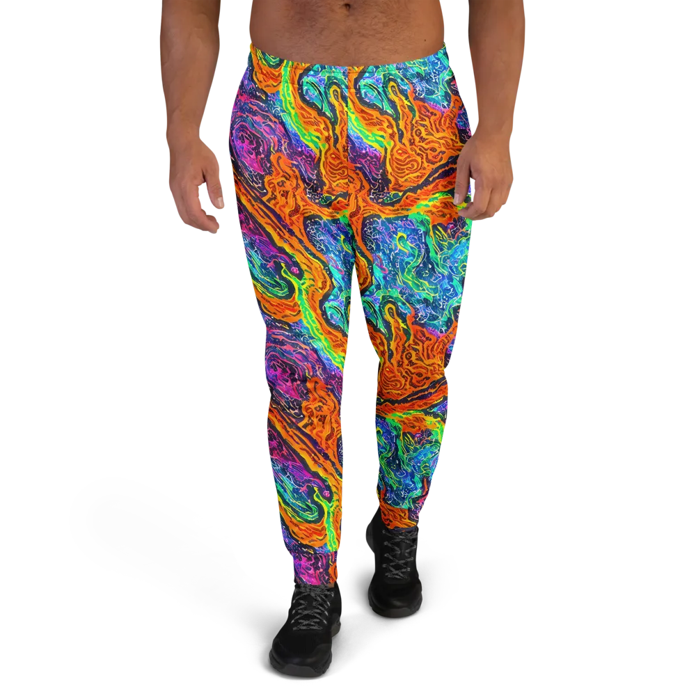 Citrus Abyss on Men's Joggers — Front