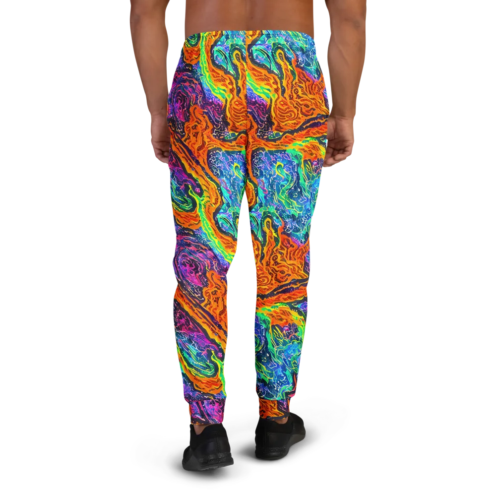 Citrus Abyss on Men's Joggers — Back