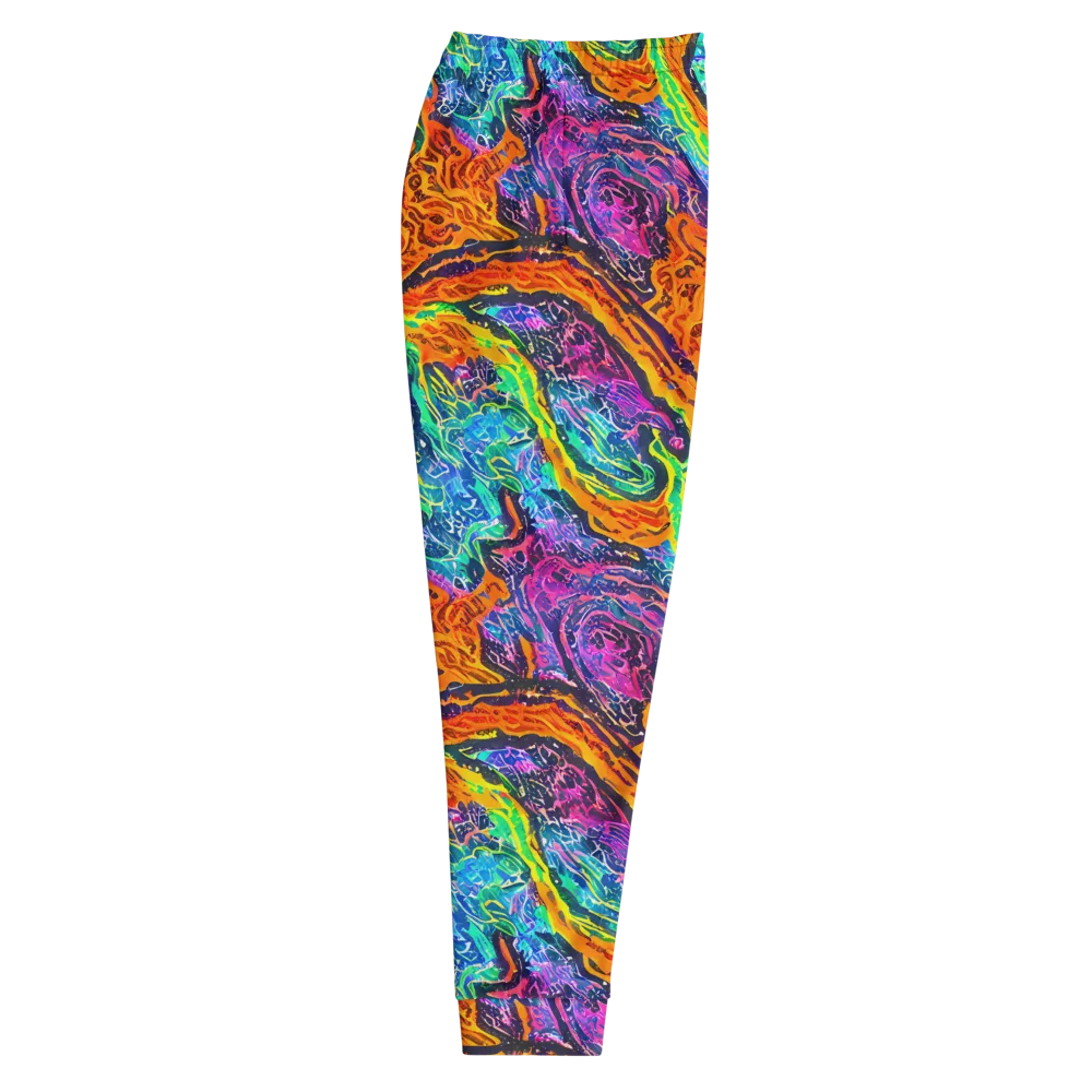 Citrus Abyss on Men's Joggers — Right