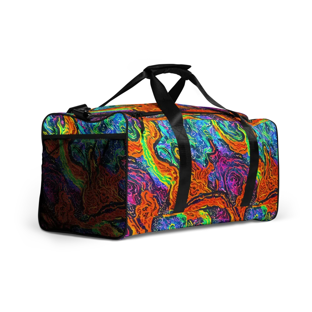 Citrus Abyss on Duffle Bag — Right Front