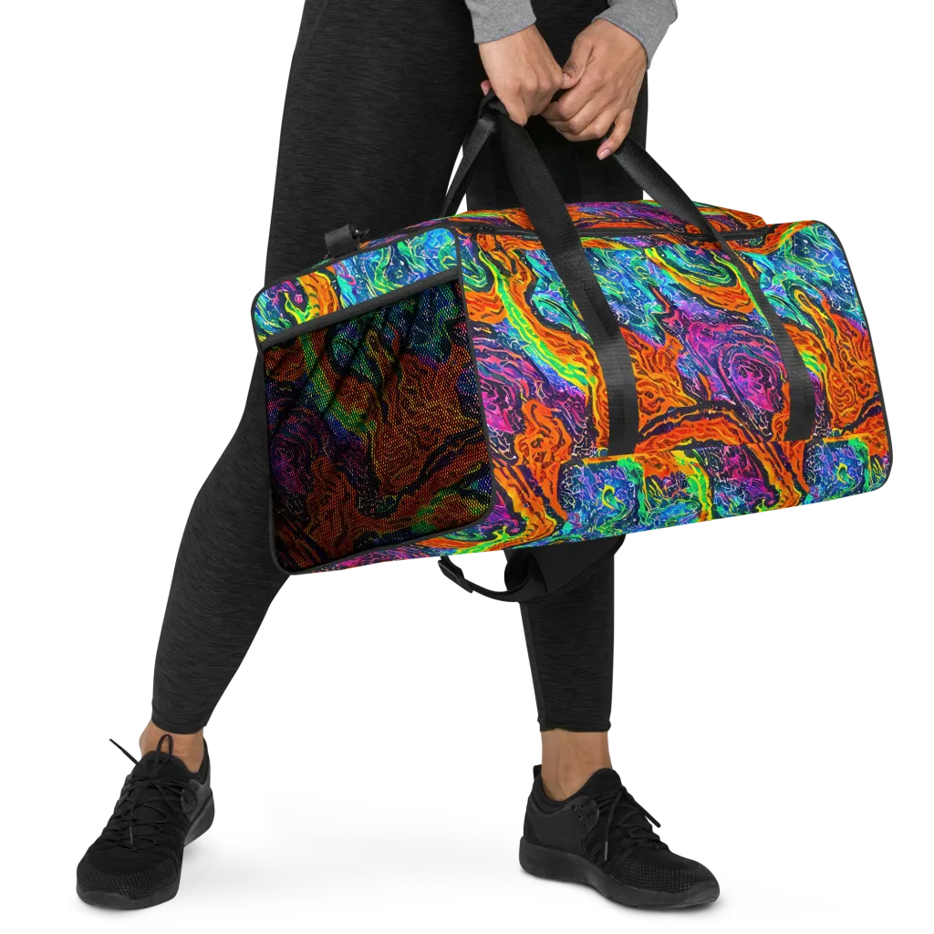 Citrus Abyss on Duffle Bag — Right Front