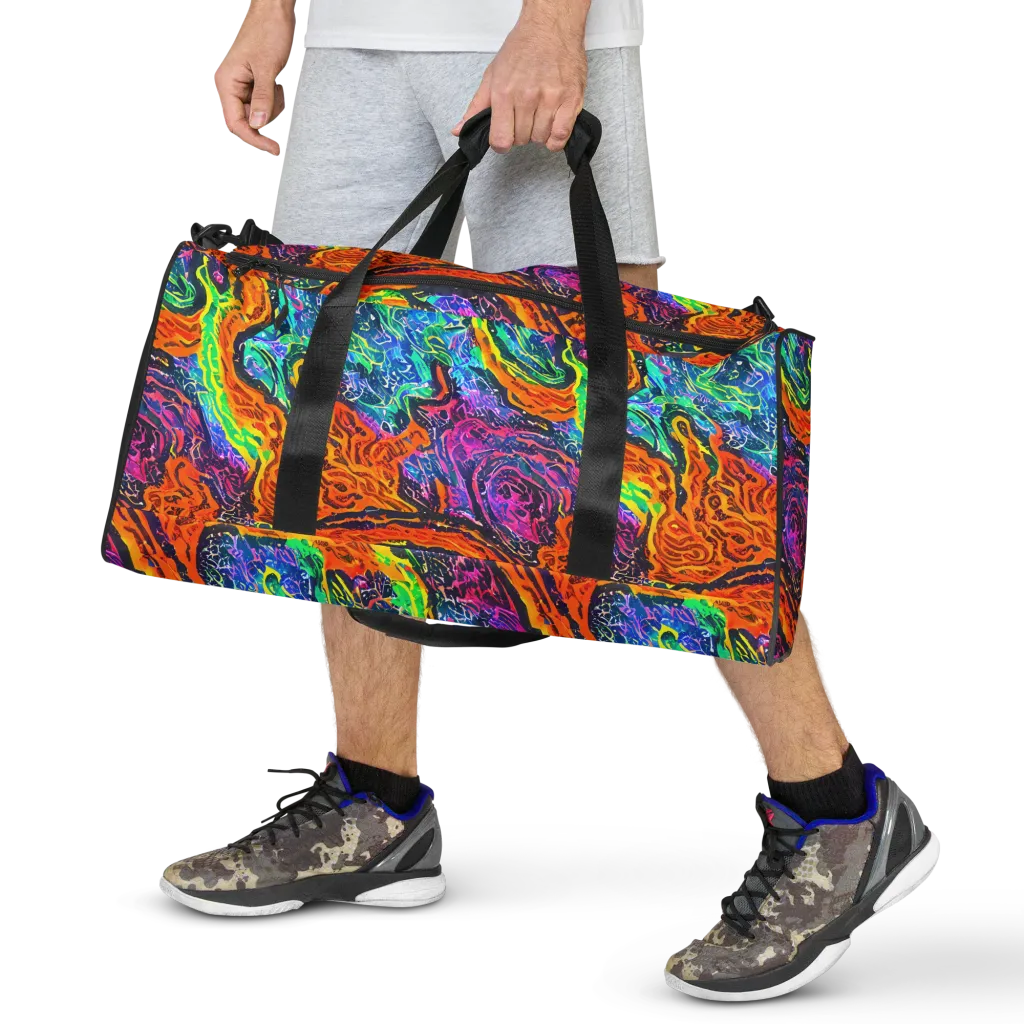 Citrus Abyss on Duffle Bag — Front