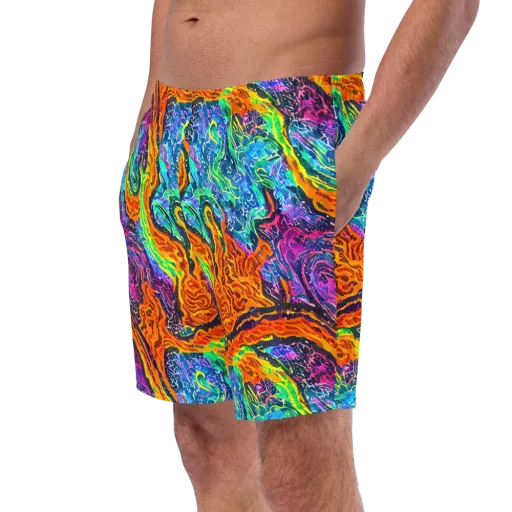Citrus Abyss on a Swim Trunks