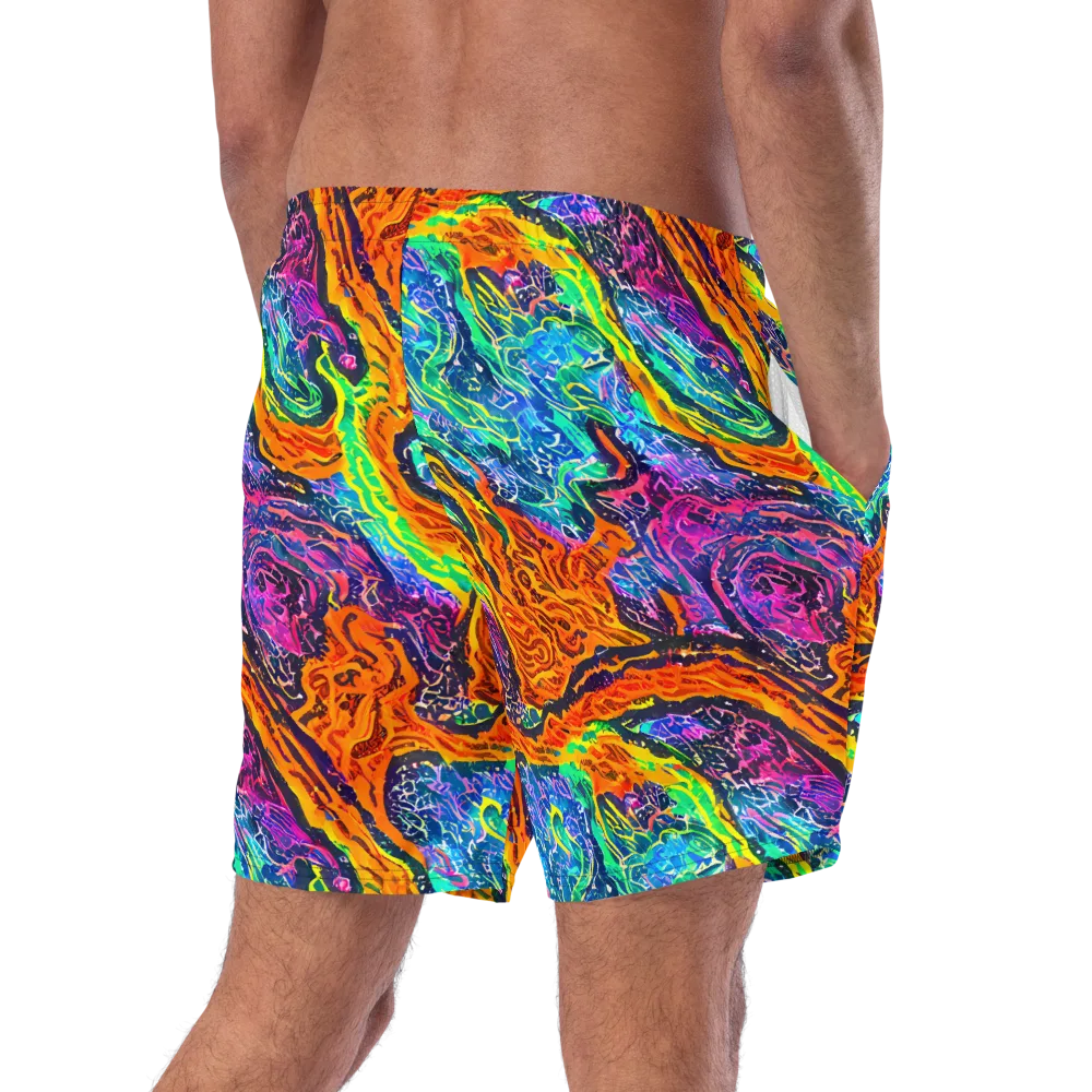 Citrus Abyss on Swim Trunks — Right Back