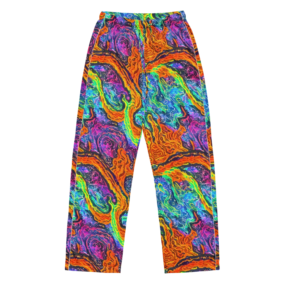 Citrus Abyss on Women's Pajama Pants — Front
