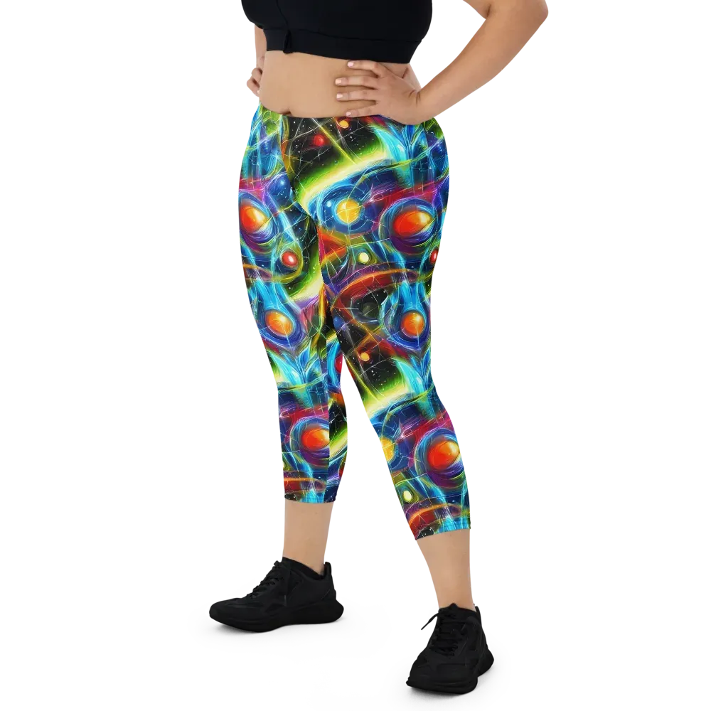 Infinity Reactor on Capri Leggings — Front