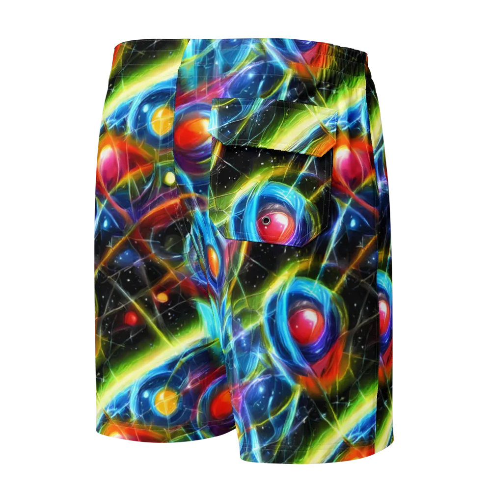 Infinity Reactor on Men's Board Shorts — Back