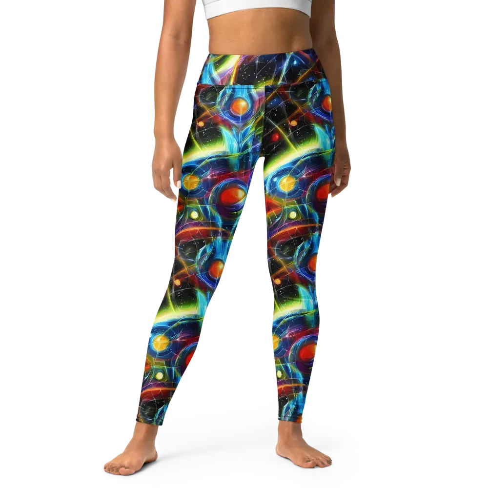 Infinity Reactor on Yoga Leggings — Front