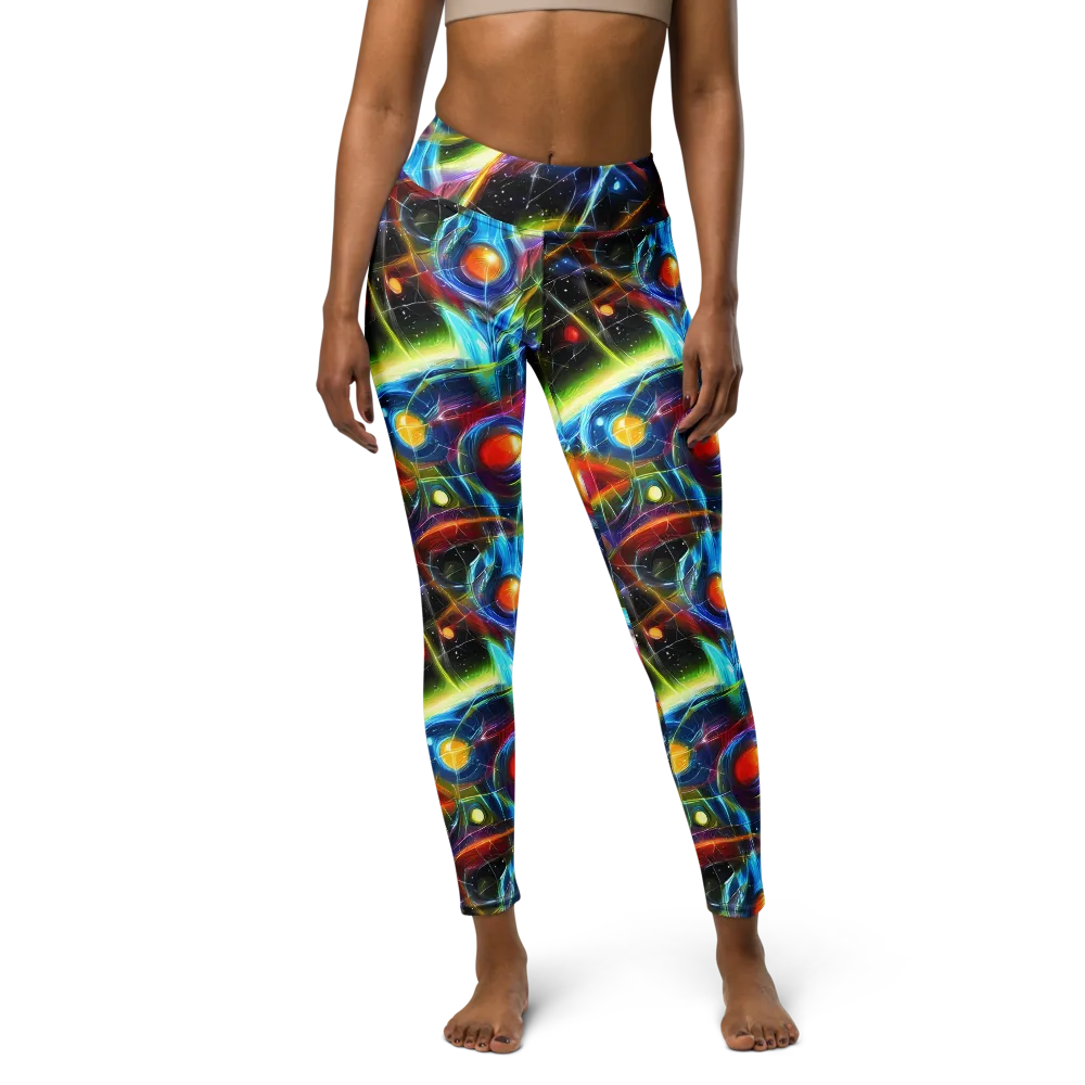 Infinity Reactor on Yoga Leggings — Front