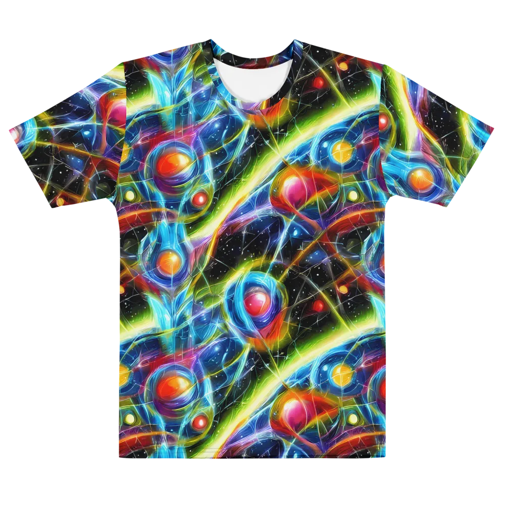 Infinity Reactor on Men's Cotton Crew Neck T-Shirt — Front